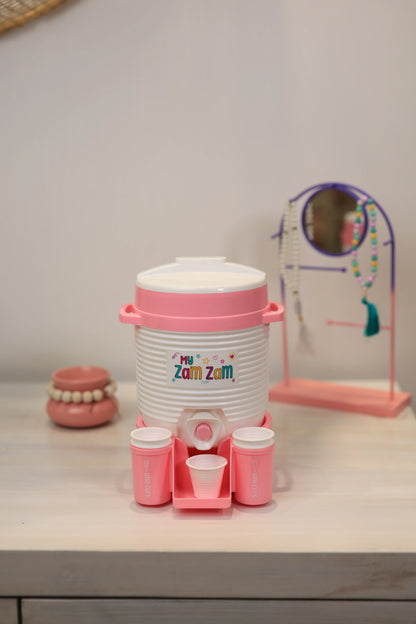 ZamZam Kids Cooler (Pink & White)