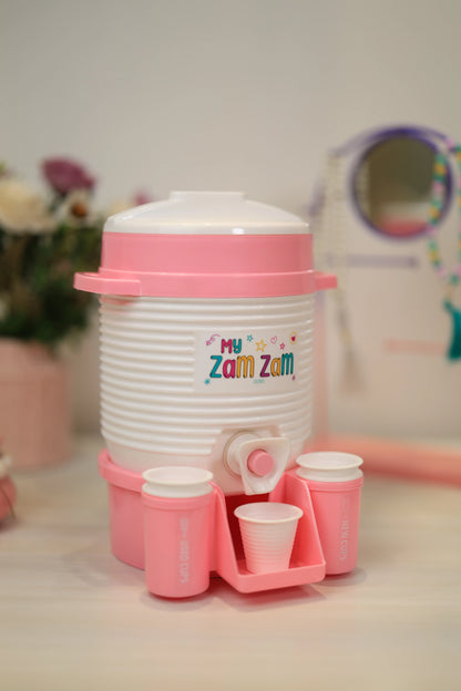 ZamZam Kids Cooler (Pink & White)