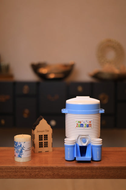 ZamZam Kids Cooler (Blue & White)