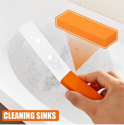 Bathroom Glass Rust Remover Rubber, Household Kitchen Cleaning Tool, Easy Limescale Eraser