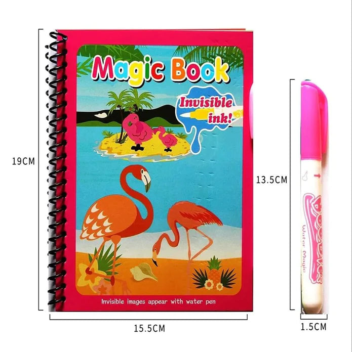 Reusable Magical Water Painting Book