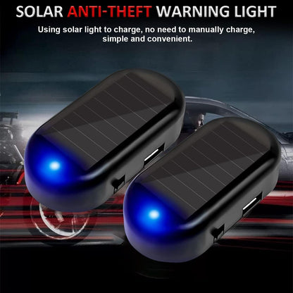 Car Solar Power Simulated Dummy Alarm