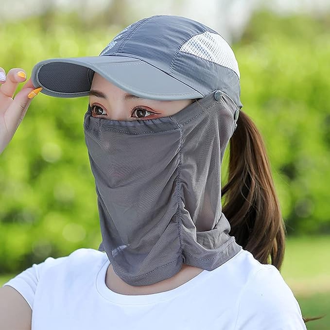 Sun Protection Cap Mask - Rainberg