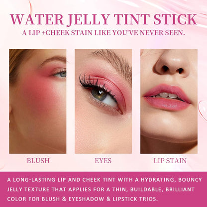 Makeup Jelly Tint + Lipstick - Set of 4 Colours