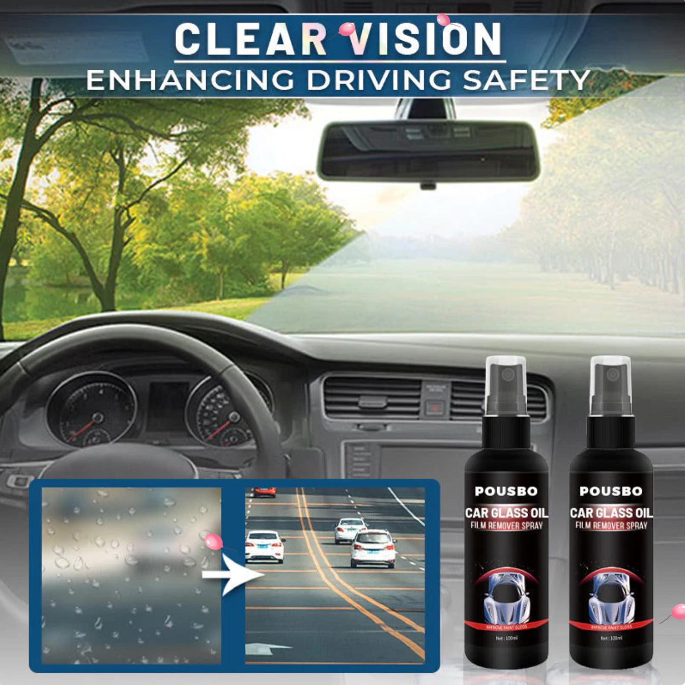 3 in 1 High Protection Car Crystal Coating Spray