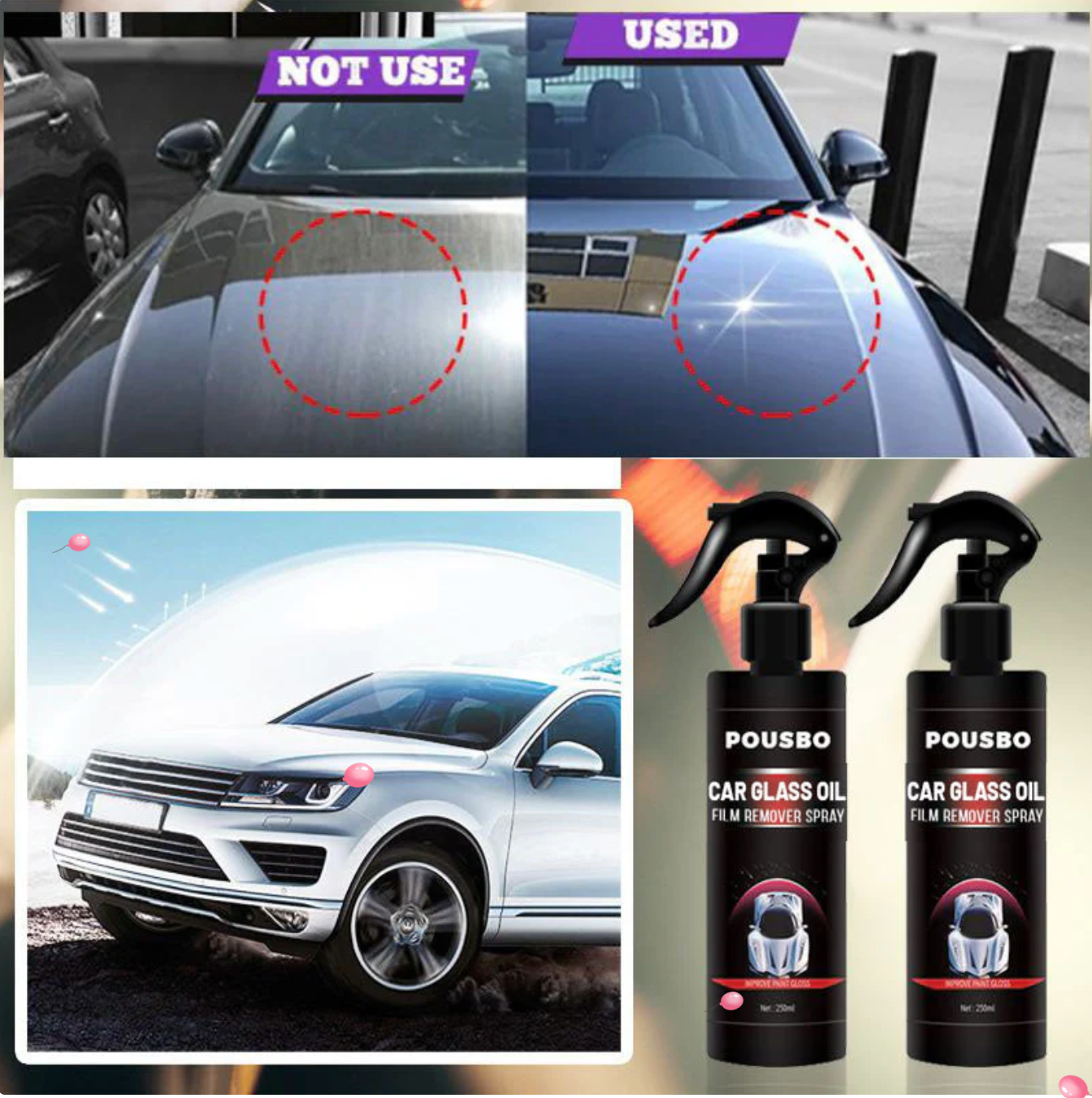 3 in 1 High Protection Car Crystal Coating Spray