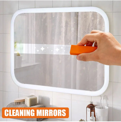 Bathroom Glass Rust Remover Rubber, Household Kitchen Cleaning Tool, Easy Limescale Eraser