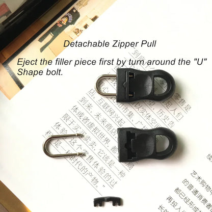 Removable Zipper Pull Replacement